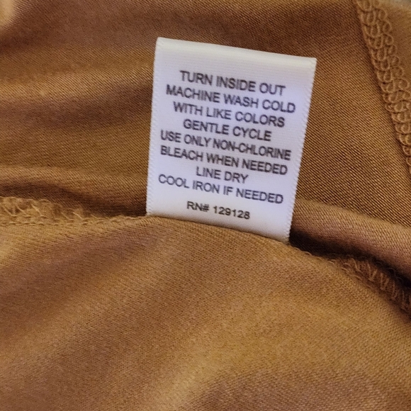 NWT Always Indigo Women's Sz L Beige Open Front Cardigan - Picture 9 of 10